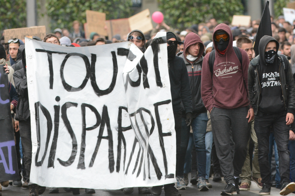 Protestas en Francia por reforma laboral