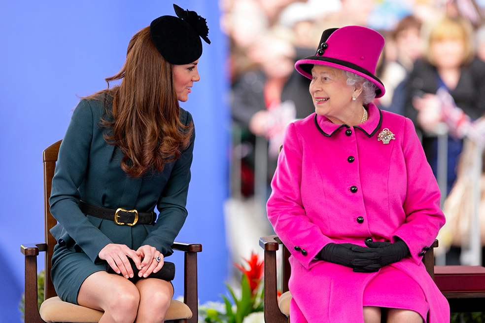 La reina Isabel II siempre tuvo una excelente relación con Kate Middleton.