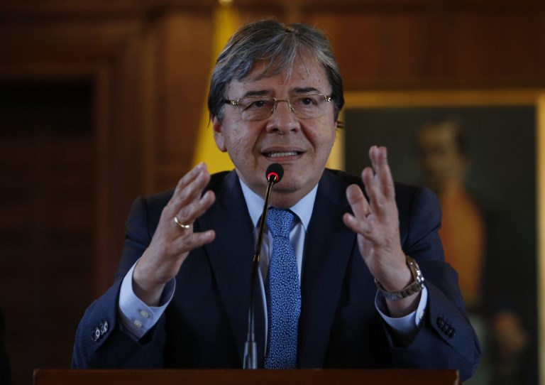 «Las relaciones con Venezuela no se van a romper»: Carlos Holmes Trujillo