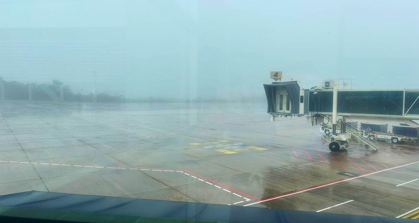 Por neblina y fuertes lluvias cerraron el aeropuerto Palonegro de Bucaramanga