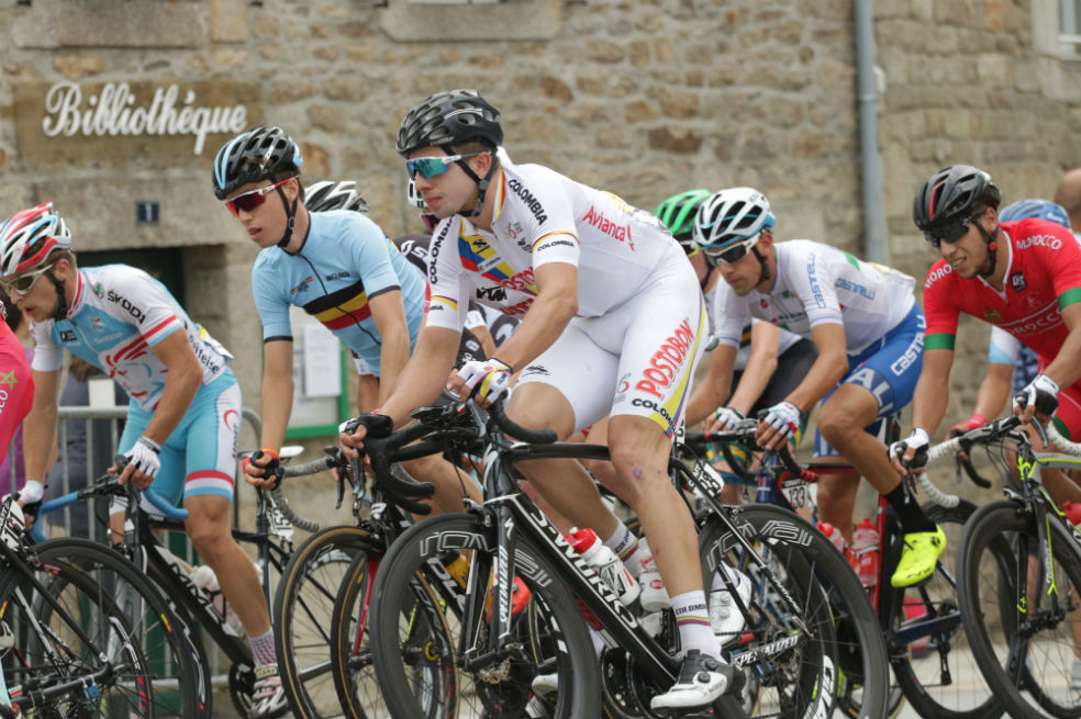 Álvaro Hodeg, segundo en la tercera etapa del Tour de L’Avenir