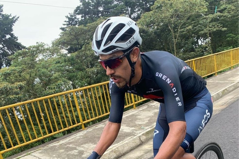 Daniel Martínez: “Estoy cumpliendo mi sueño de correr el Tour y el Giro”