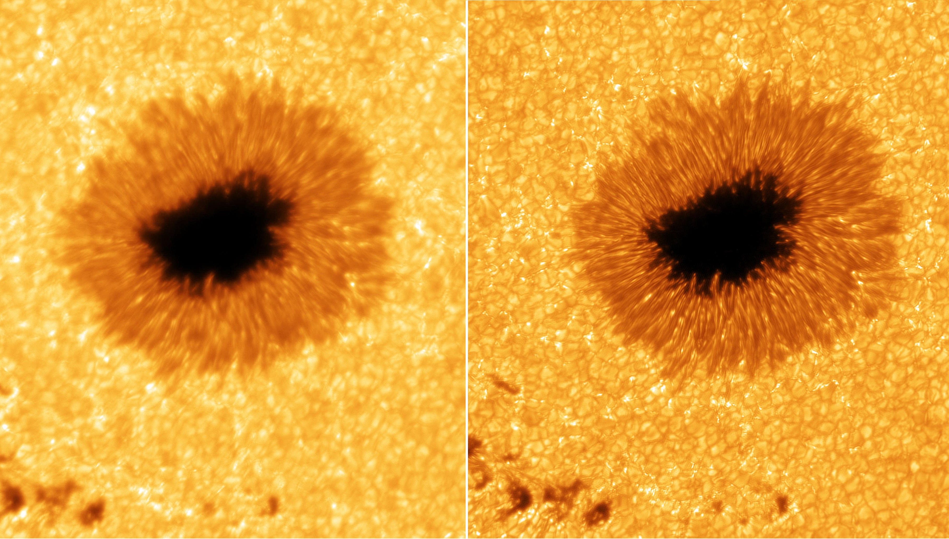 Las primeras imágenes del Sol en resolución 8K