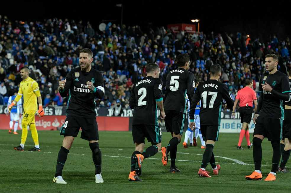 Real Madrid venció al Leganés y ya es tercero en España