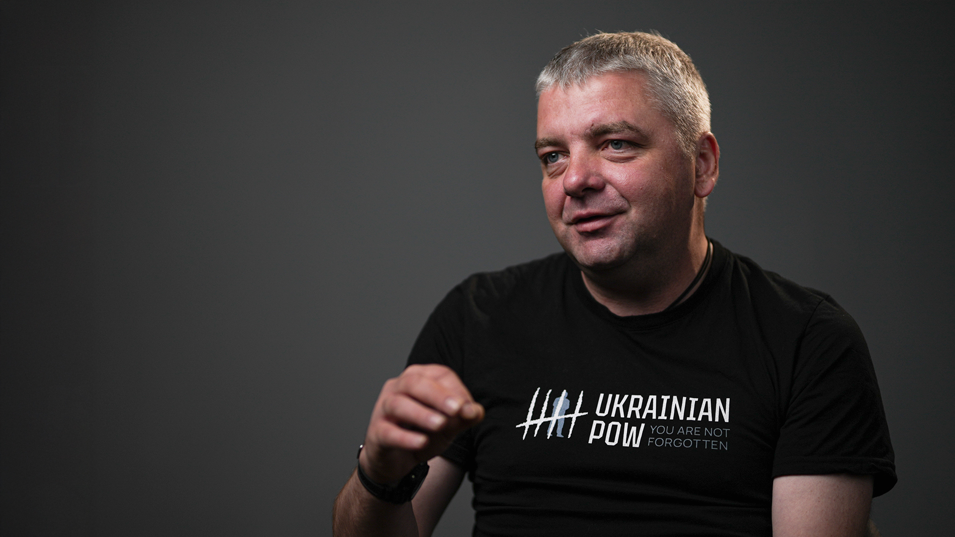 Filósofo, periodista, defensor de derechos humanos y veterano, Maksym Butkevych visitó Colombia para participar en una reunión sobre desapariciones forzadas.