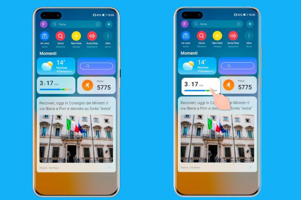 Asistente Huawei lanza nuevo diseño con el newsfeed de SQUID