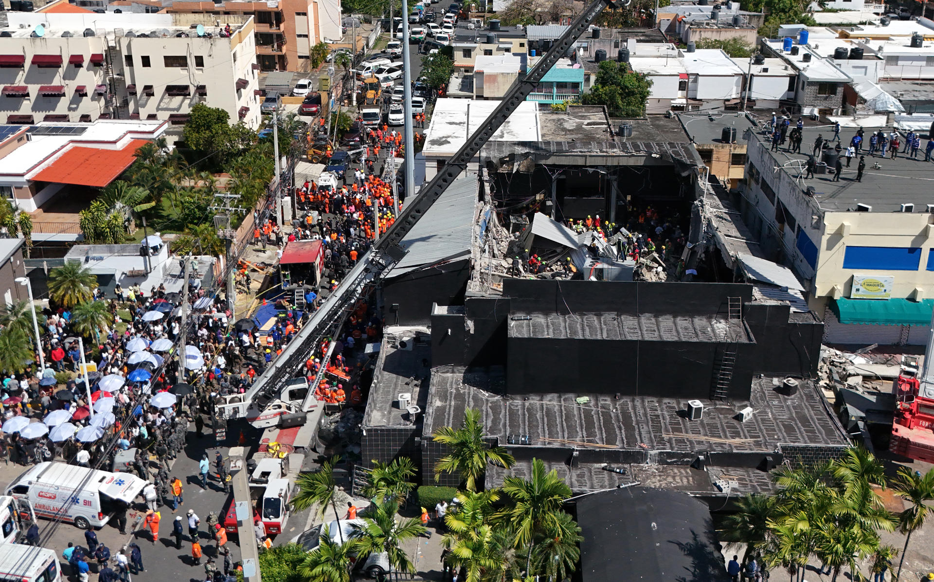 Balance de muertos en desplome de discoteca en República Dominicana: van 124