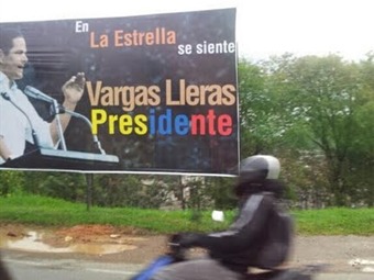 Vargas Lleras desautorizó valla que promociona su candidatura presidencial