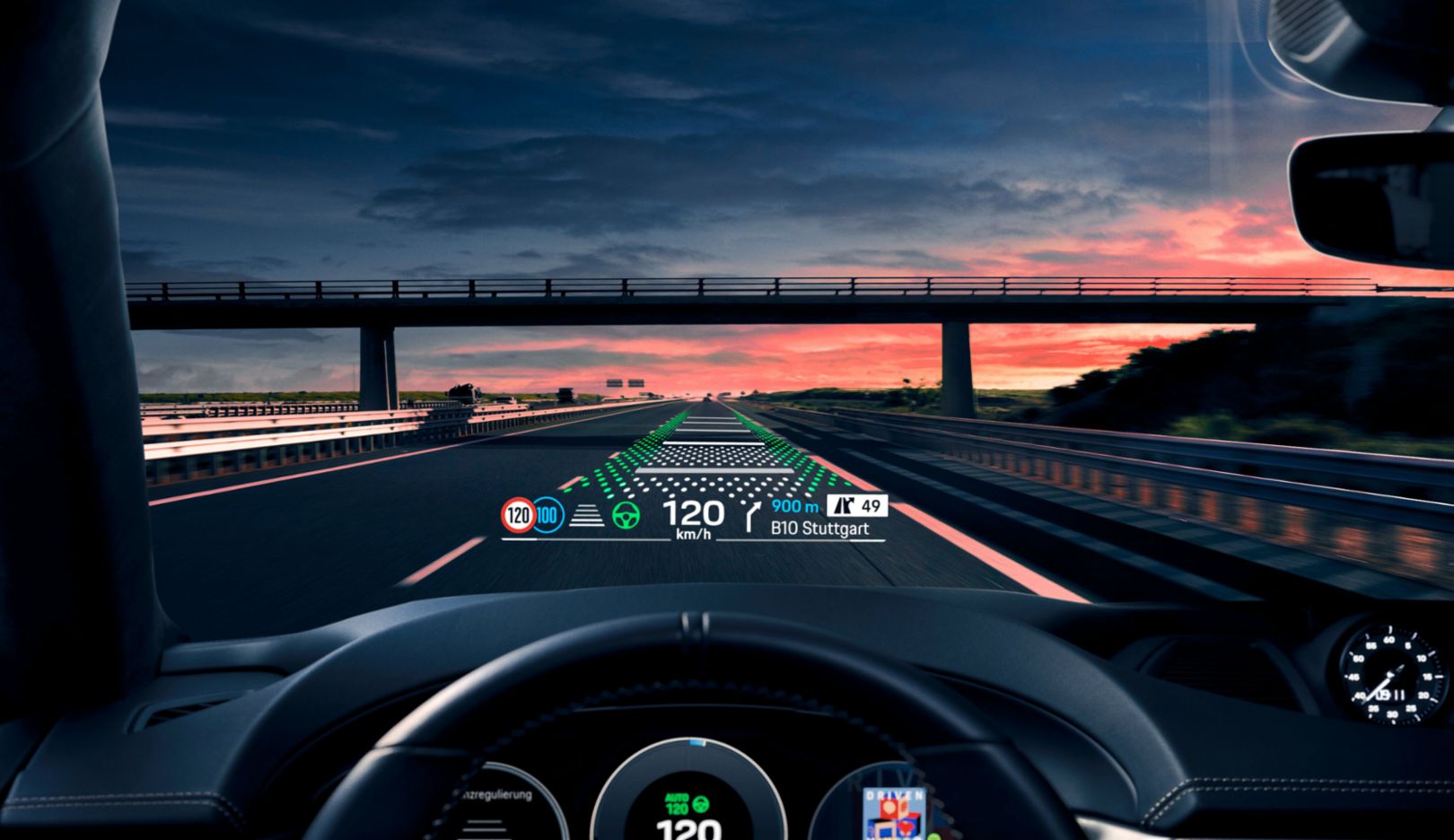 ¿Cómo mejora el Head-Up Display la seguridad al conducir?