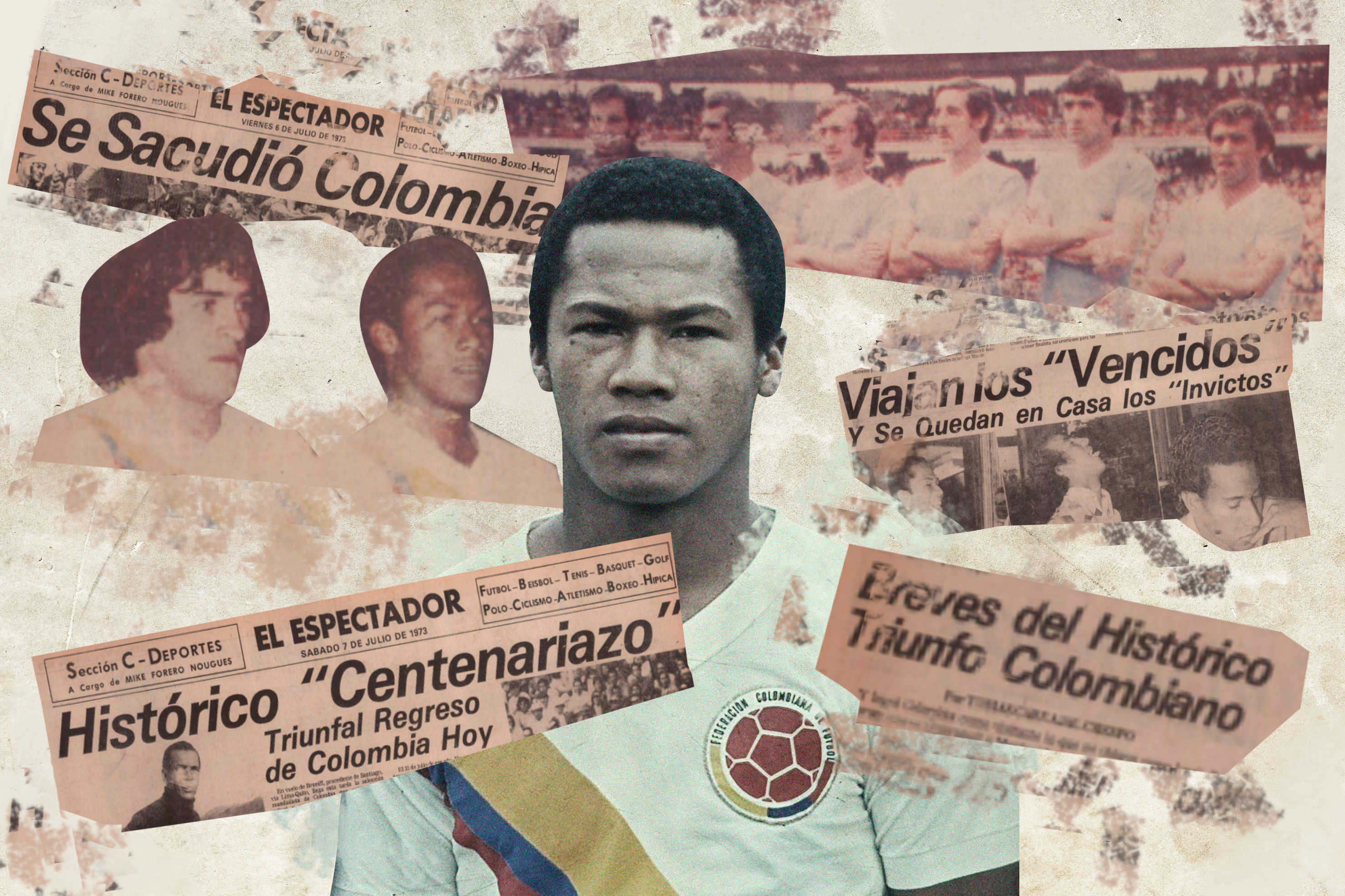 1973, la única vez que la selección de Colombia conquistó Montevideo