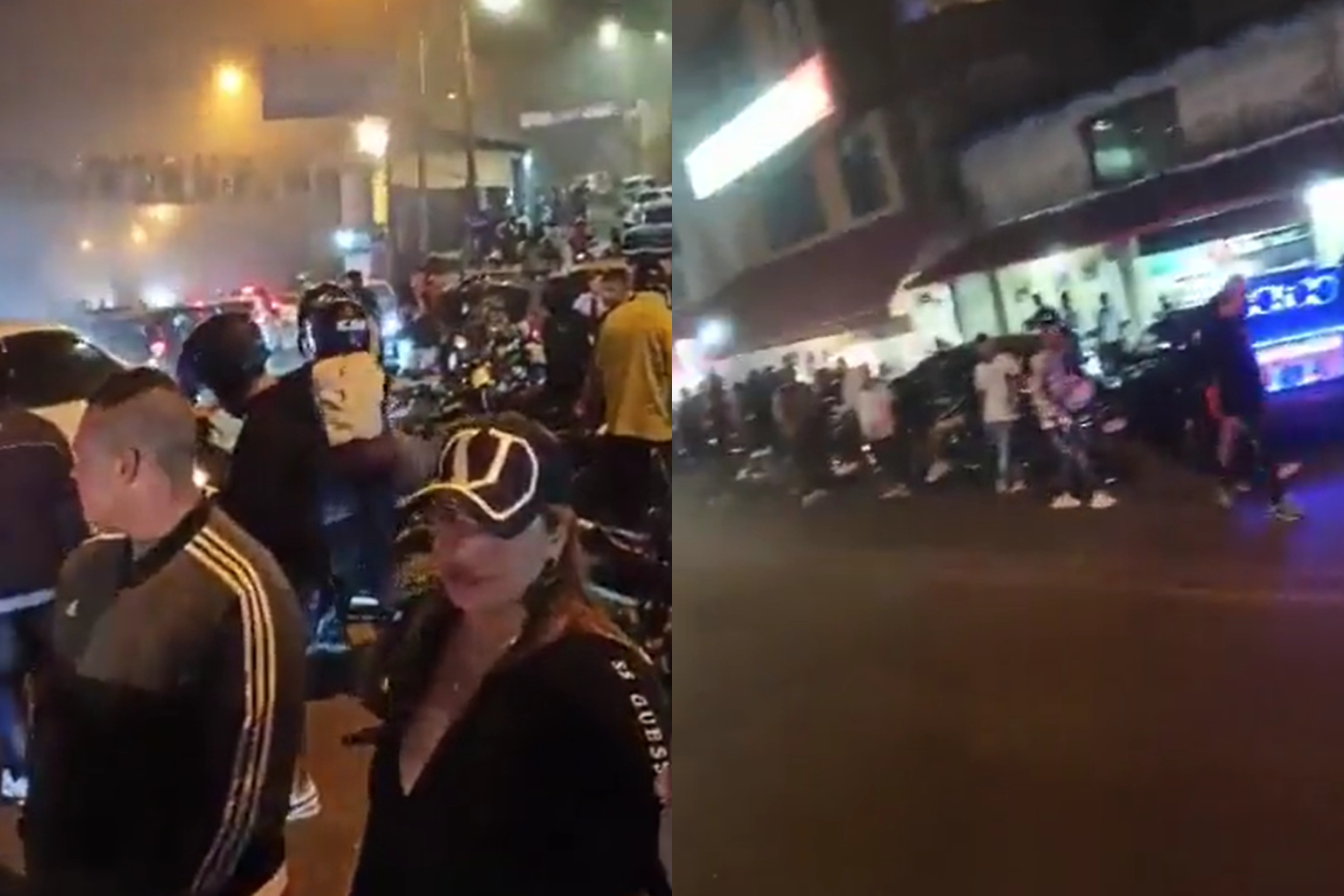 El desorden y las aglomeraciones que preocupan en el kilómetro 18 en Cali