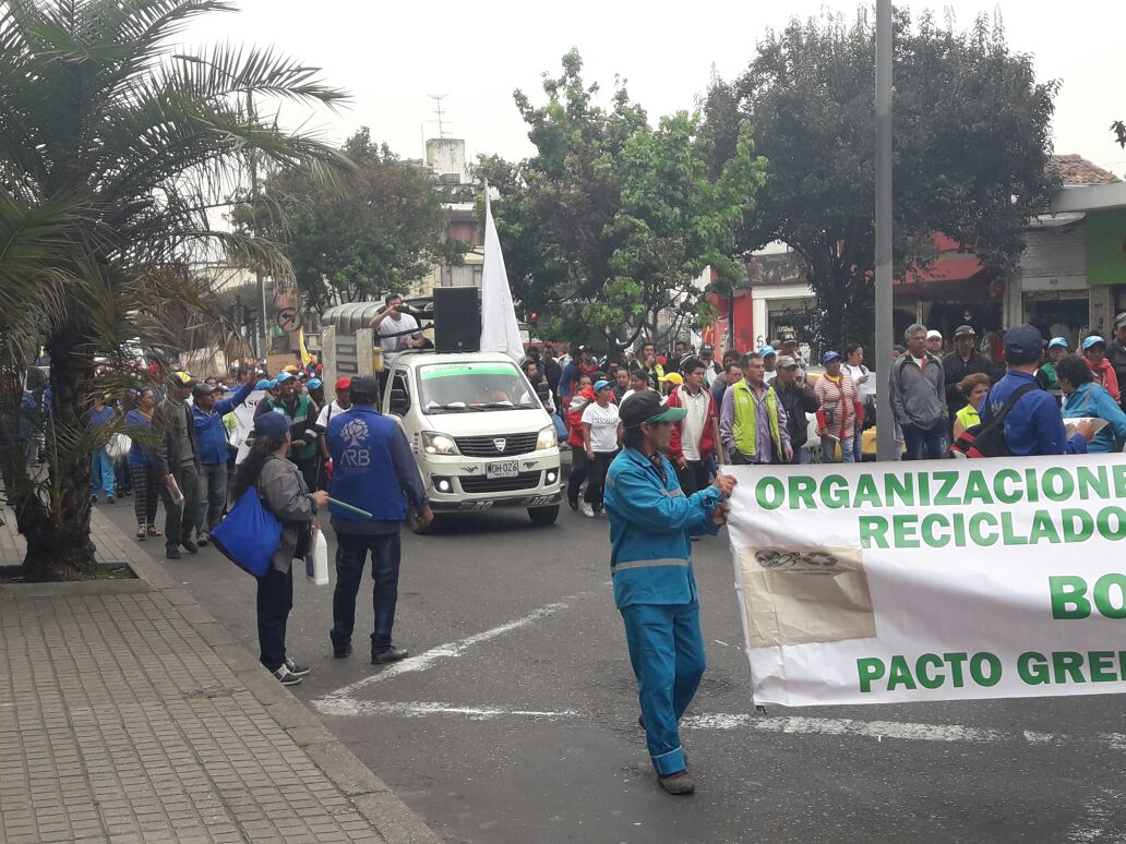 ¡Ojo! Congestión en el centro de Bogotá por manifestaciones