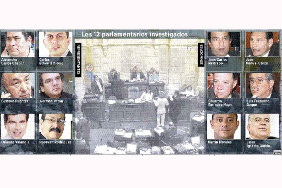 Encrucijada de 12 congresistas