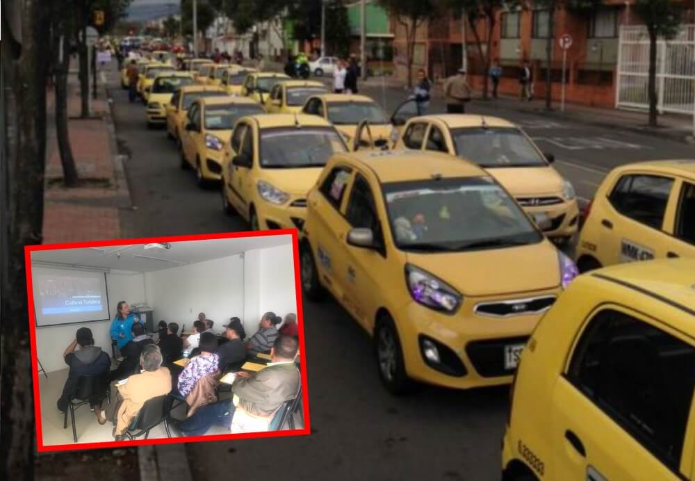 ¿Cómo hacer de Bogotá una ciudad amable y acogedora para turistas? Taxistas asumen el reto