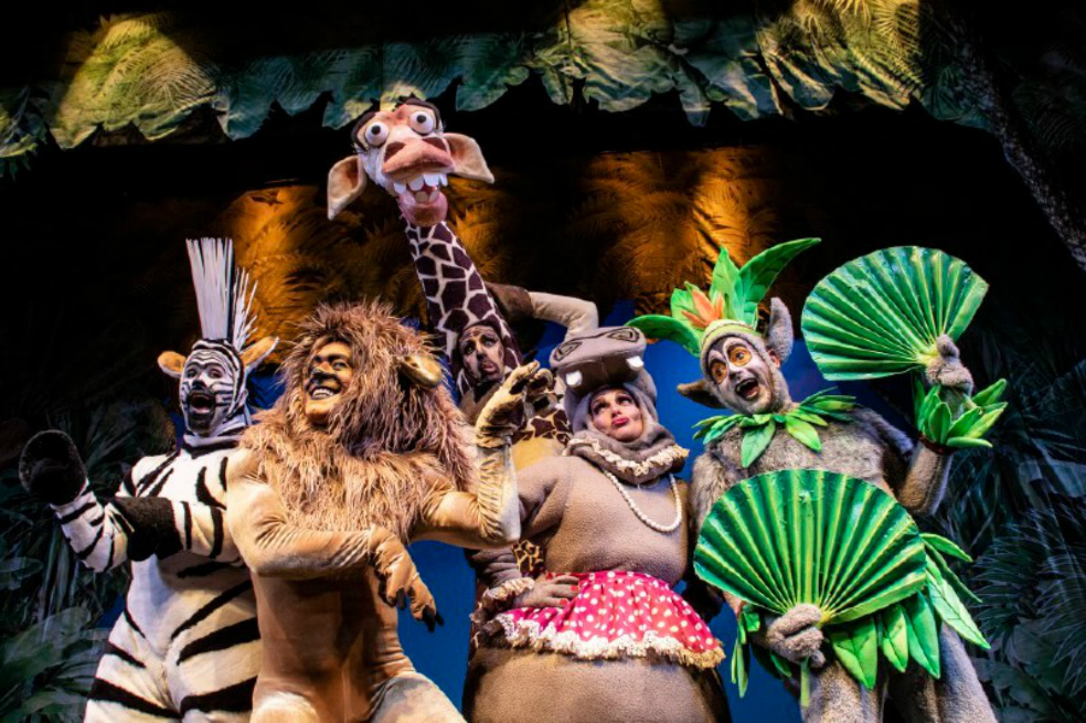“Madagascar”: de dibujos animados a una obra en vivo