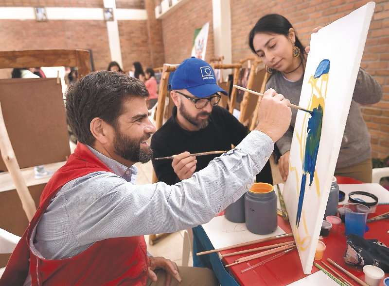 Resguardo de Ipiales, en Nariño. Apoyo del Fondo Europeo para la Paz. / Mauricio Alvarado