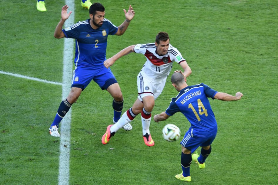 Alemania y Argentina empatan sin goles en el estadio Maracaná