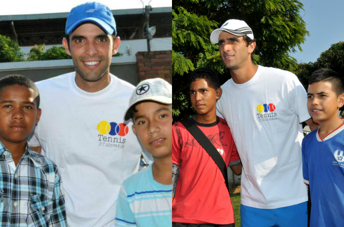 La faceta solidaria de Cabal y Farah