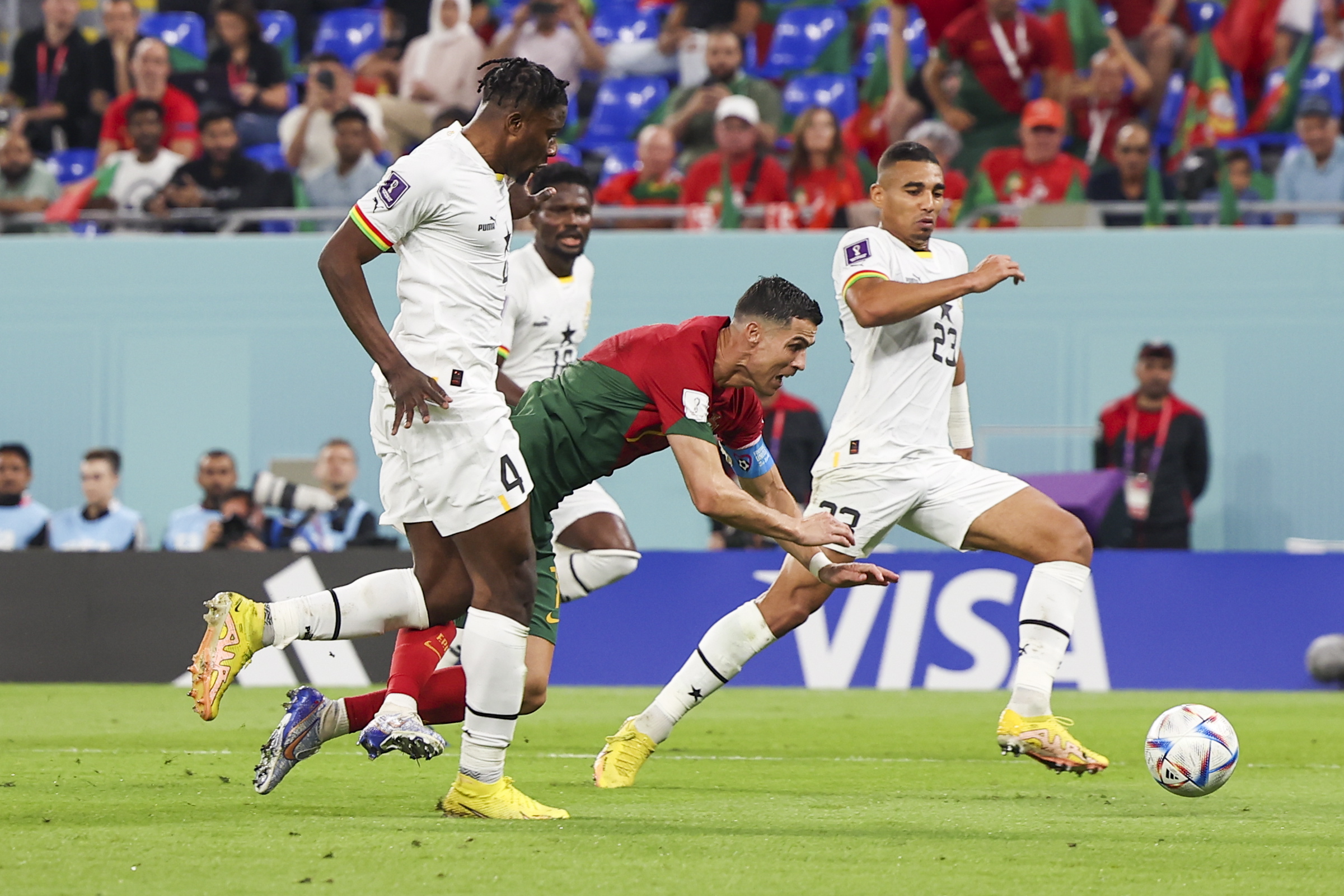 El seleccionador de Ghana cree que el penal fue “un regalo” a Cristiano