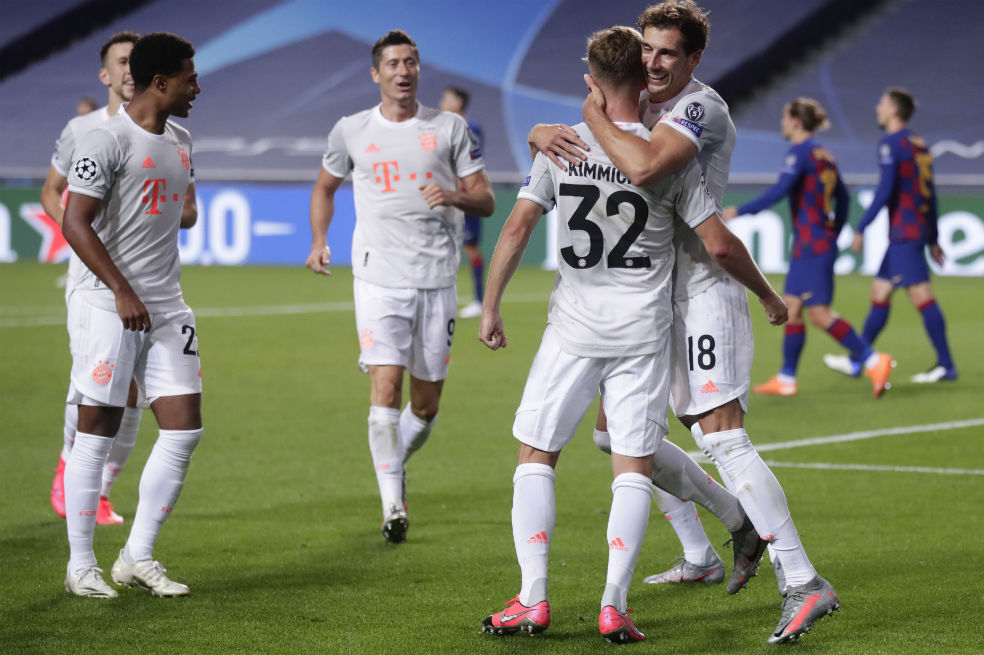Bayern Múnich humilló a Barcelona en la Champions League.