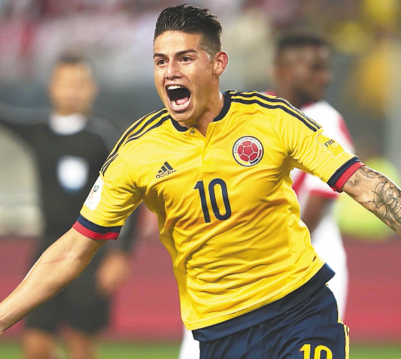 A diez años del debut de James Rodríguez en la selección de Colombia