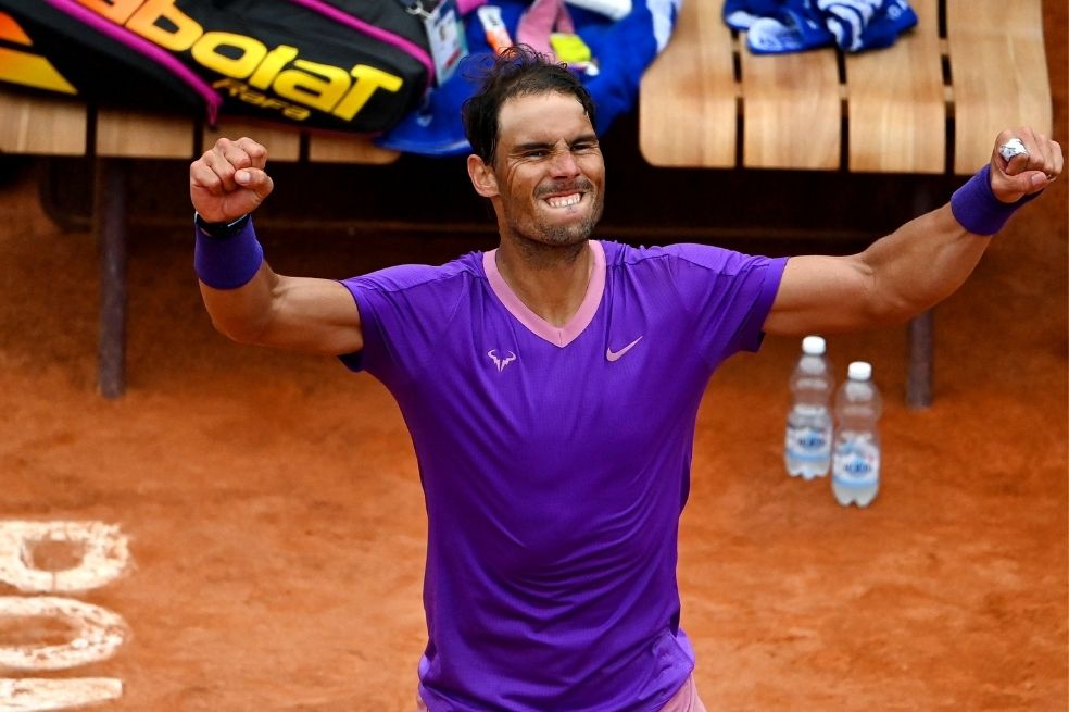 Rafael Nadal se tomó revancha de Zverev y lo derrotó en el Masters de Roma