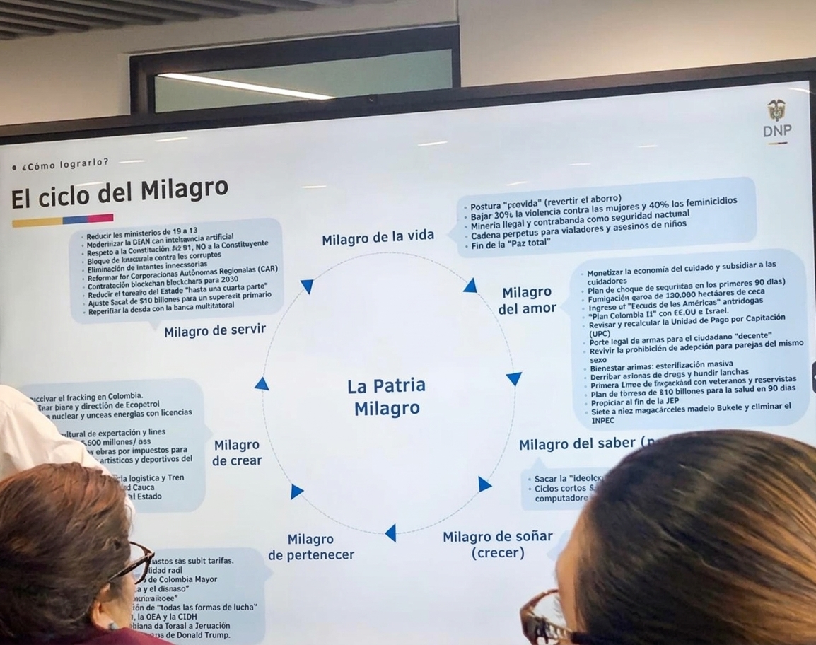 Gobierno se pronuncia sobre las etapas de la “patria milagro”