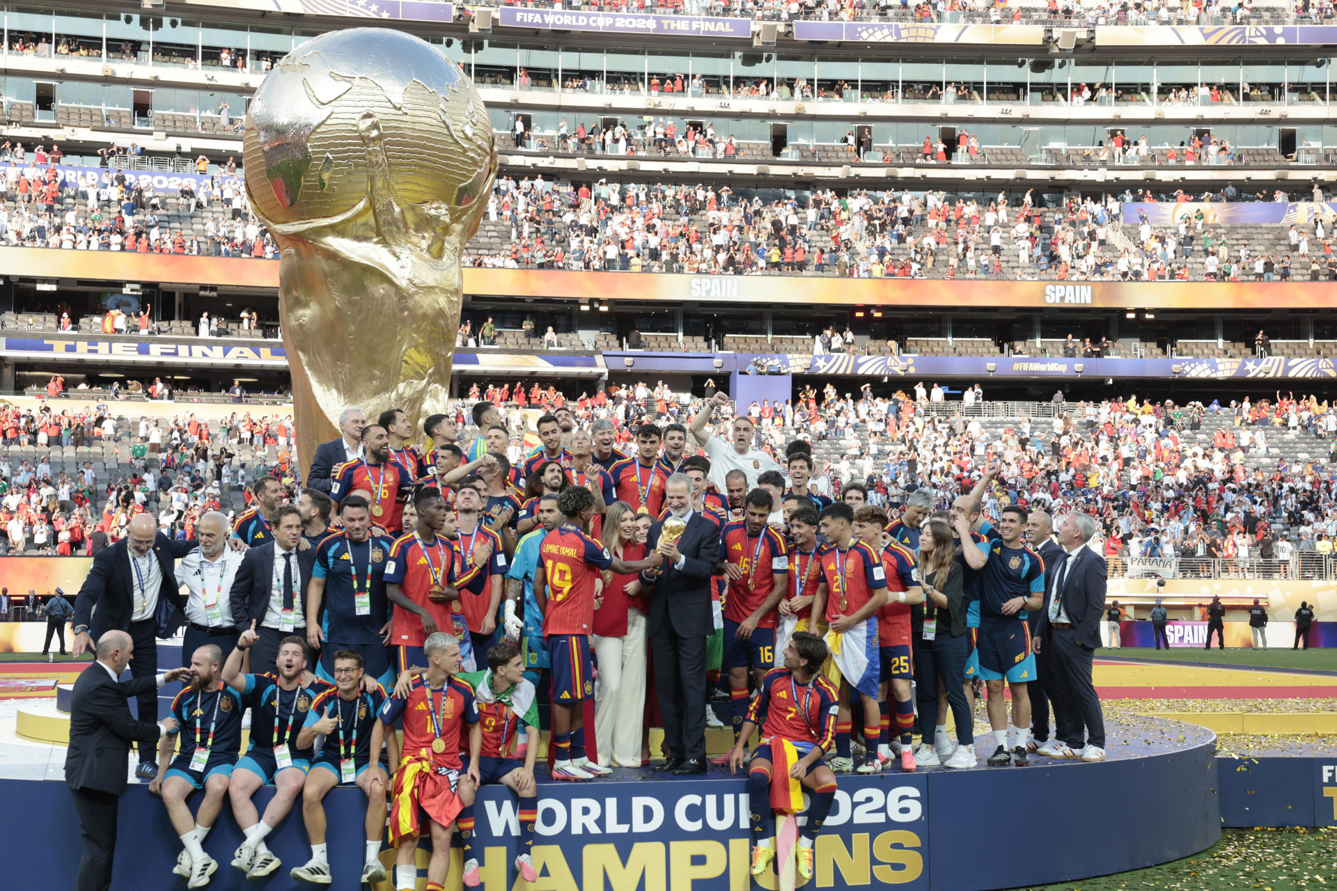 España, en el Olimpo del fútbol