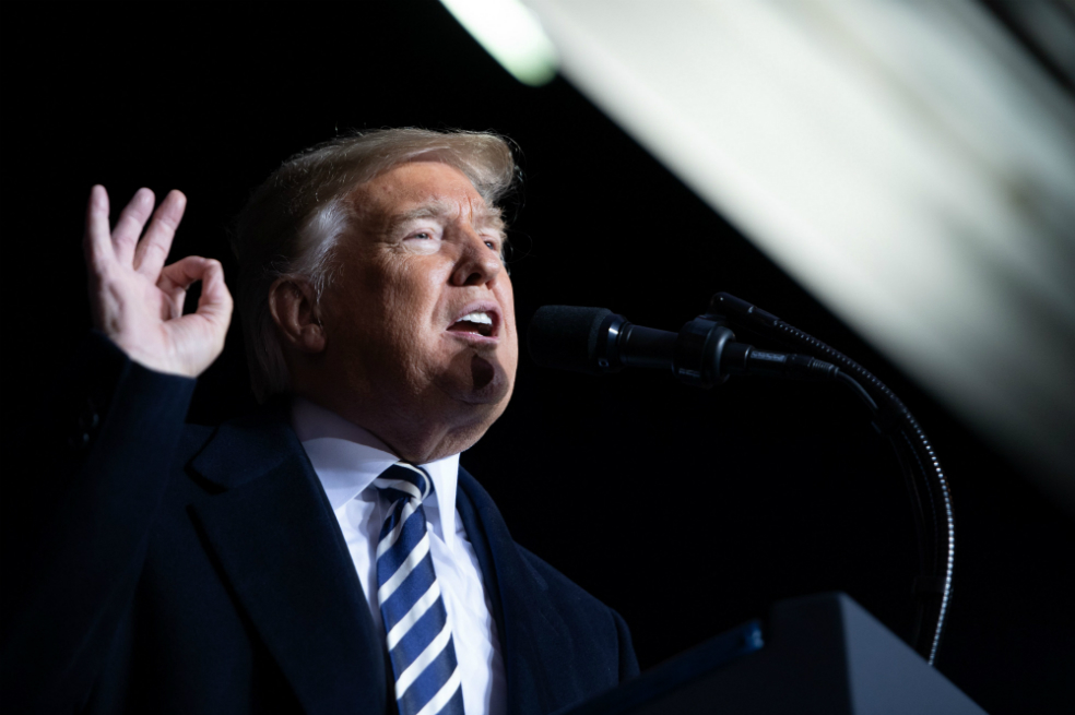 El presidente estadounidense, Donald Trump, tenía planeado visitar Colombia el próximo 2 de diciembre. / AFP