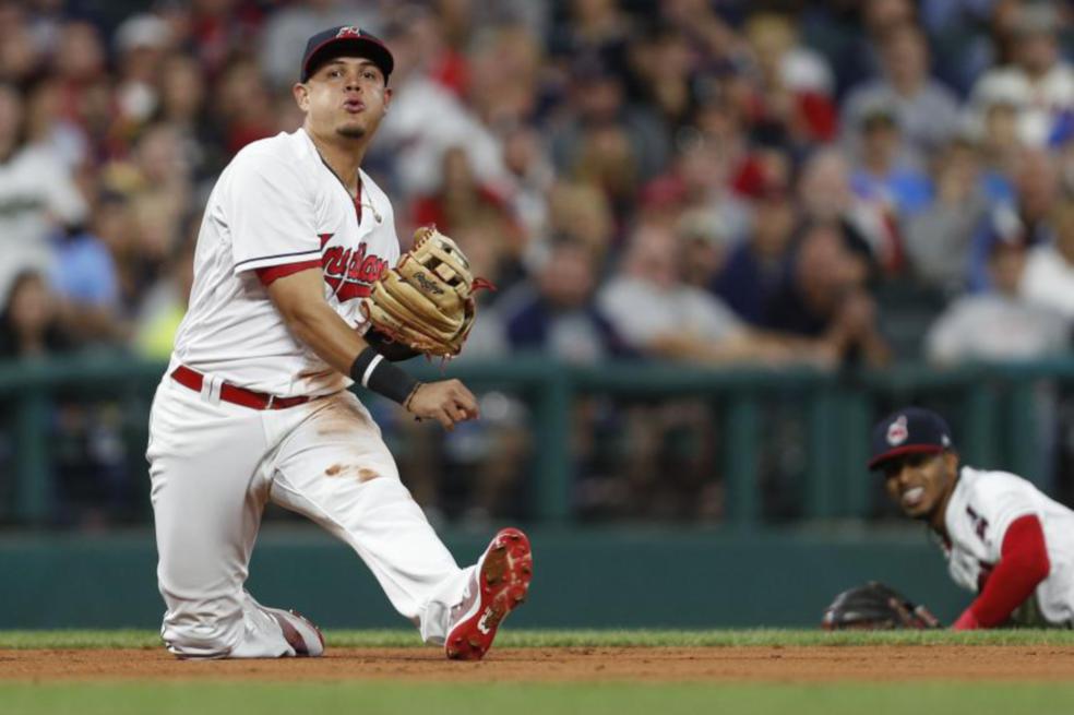 Giovanny Urshela ya jugó en las Grandes Ligas con los Indios de Cleveland. / EFE 