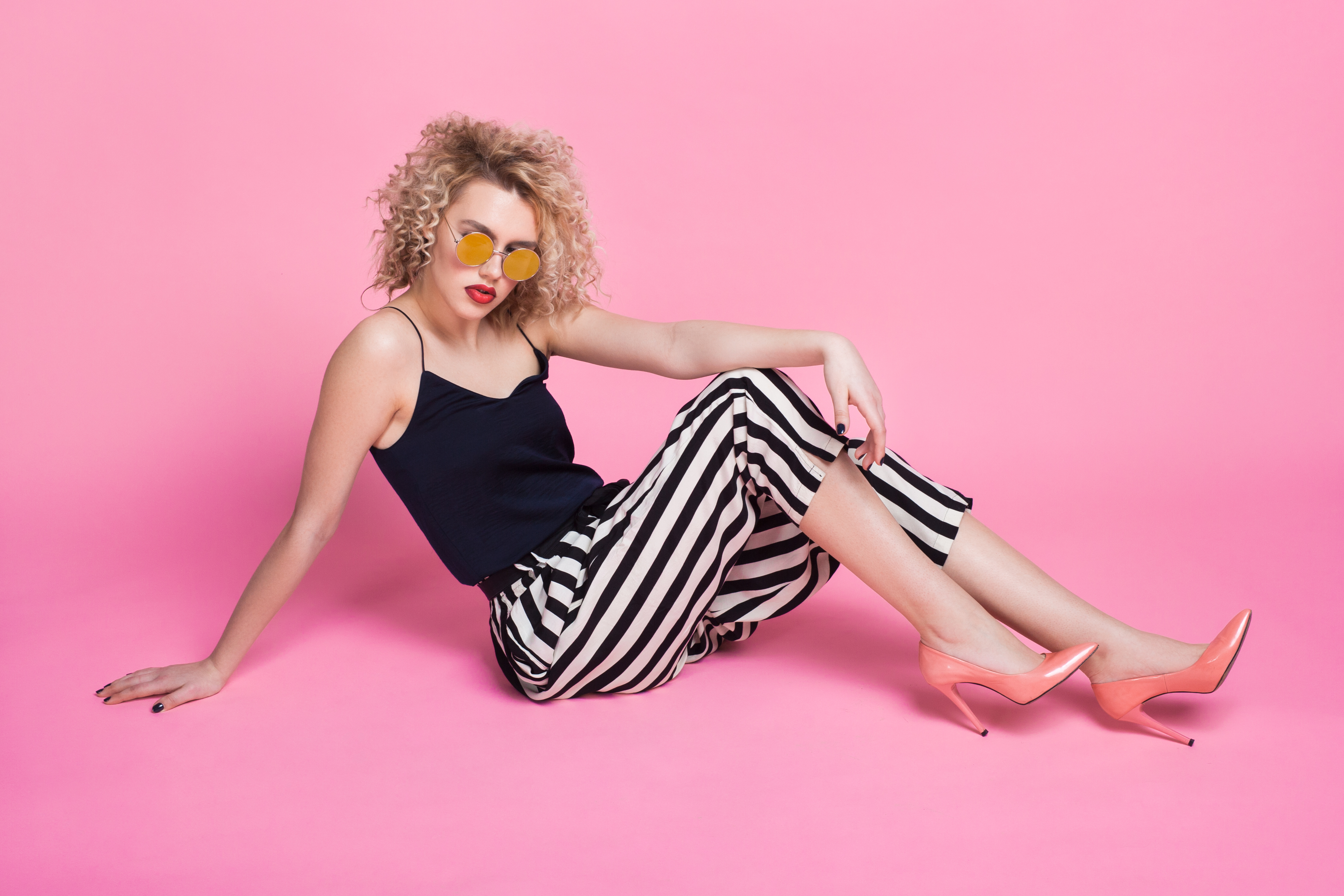 Look del día: pantalones de rayas para el verano
