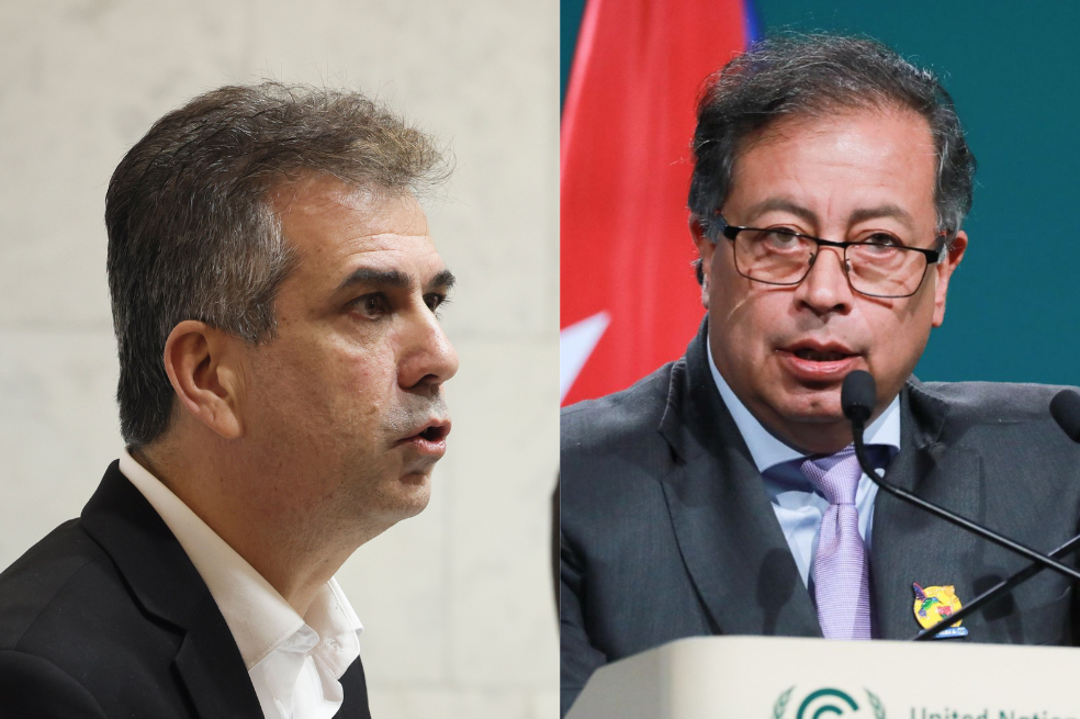 Canciller de Israel tildó de “infundados y antisemitas” los “ataques” de Petro