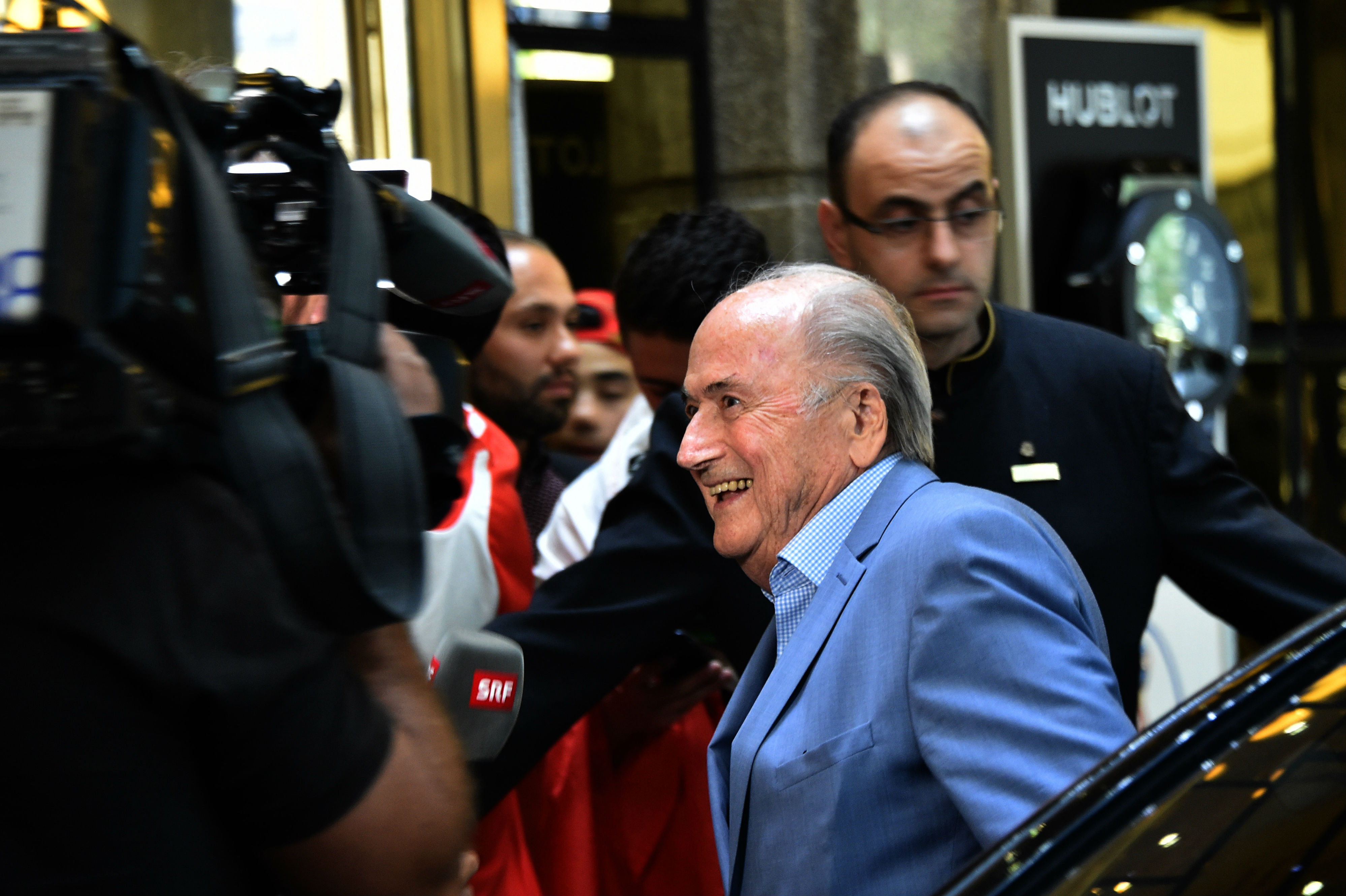 Joseph Blatter: Me siento aceptado por el mundo del fútbol
