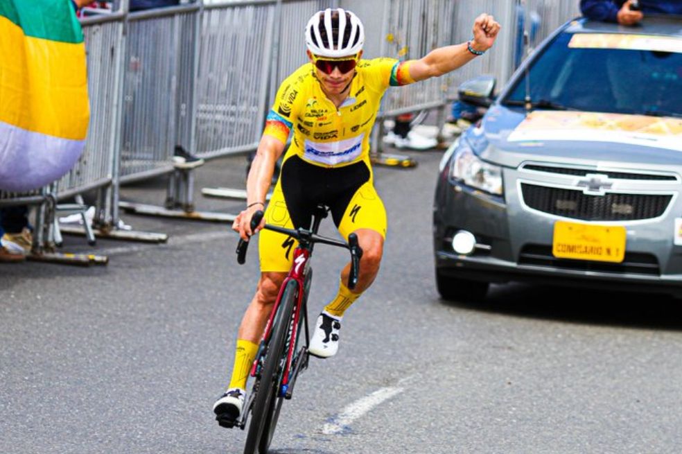 Miguel Ángel López ganó la octava etapa de la Vuelta a Colombia