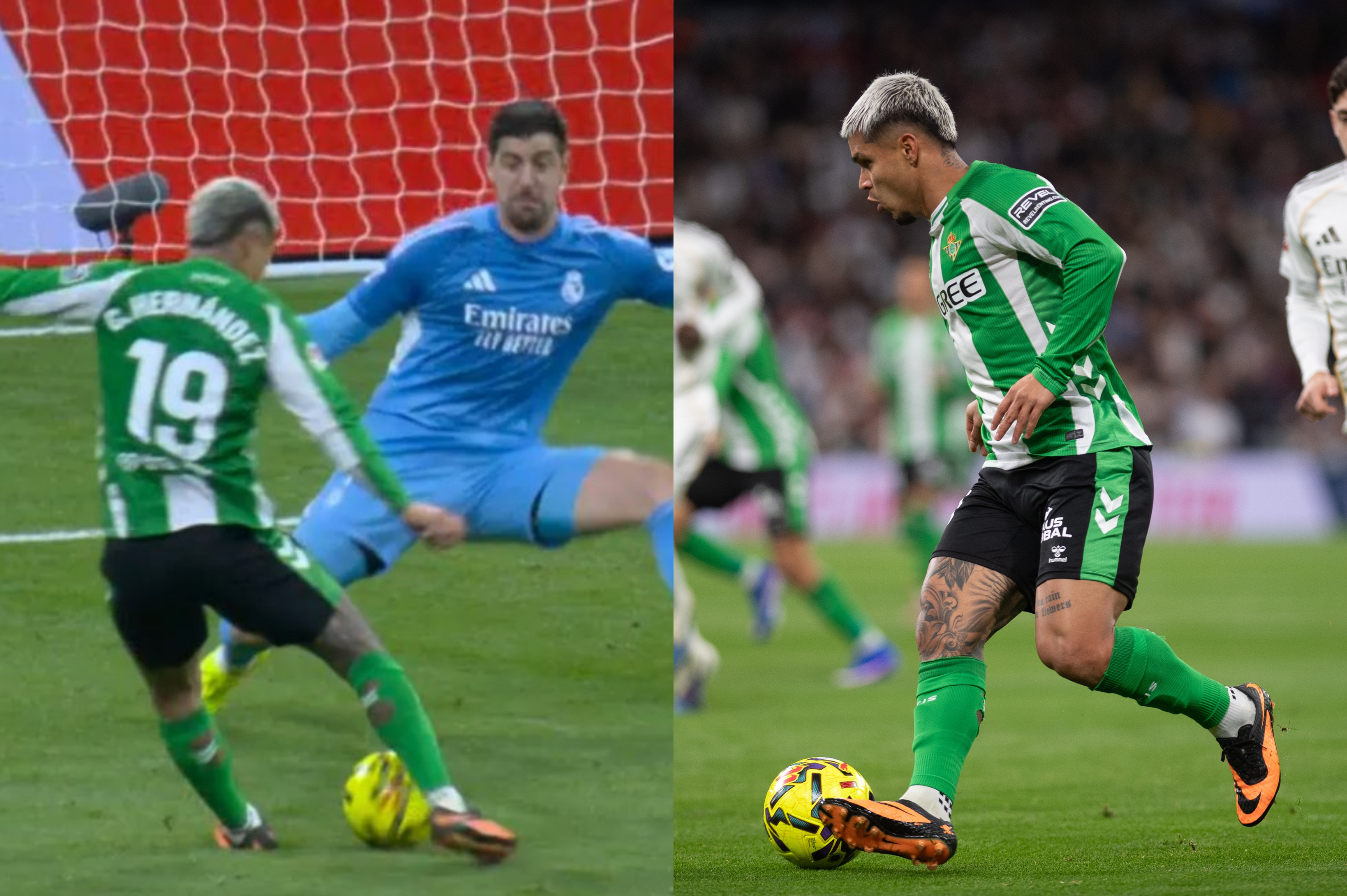 El golazo de Cucho Hernández en la humillante goleada 5-1 de Real Madrid a Real Betis: video