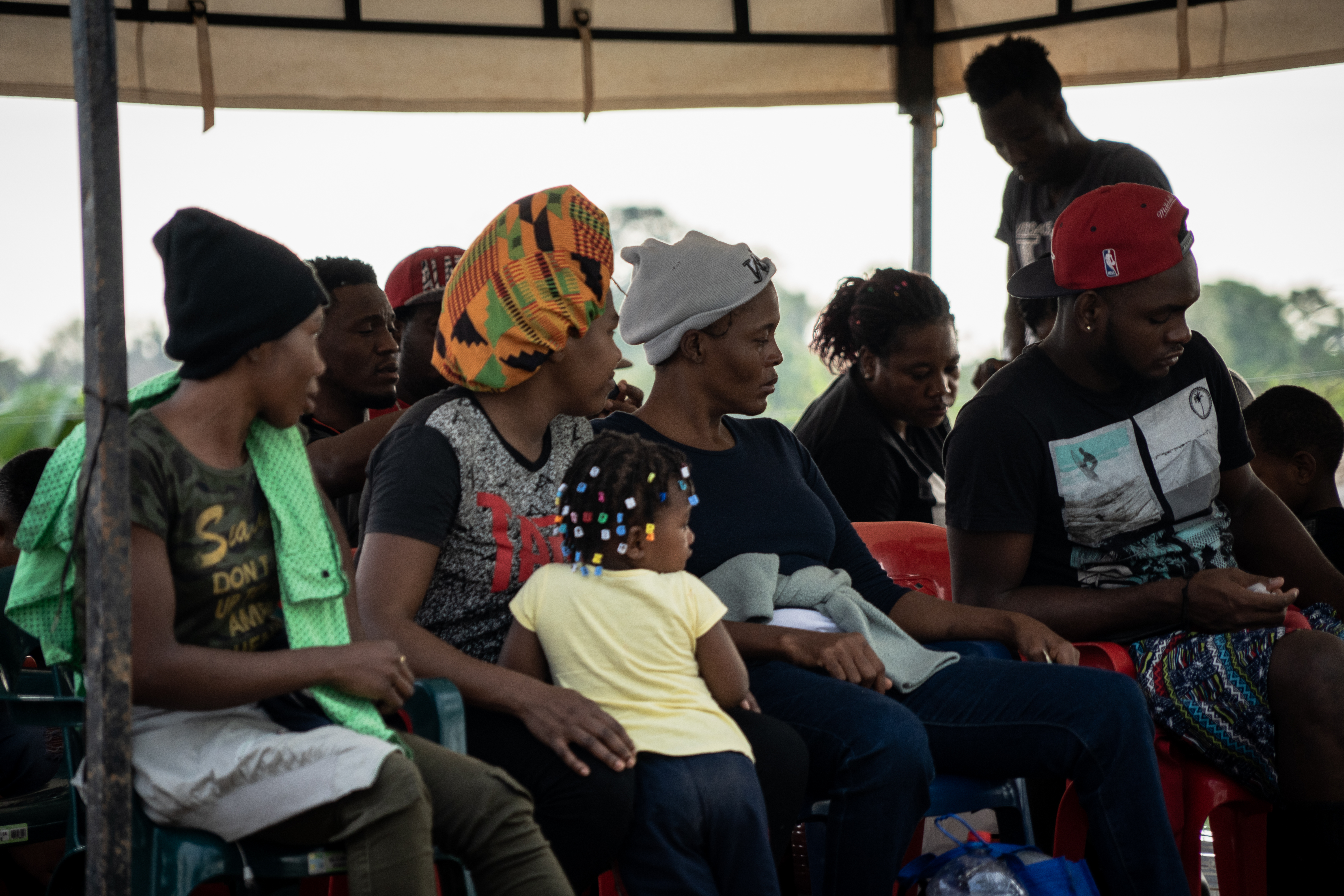 Una gran parte de migrantes que llegan hasta Necoclí son haitianos.