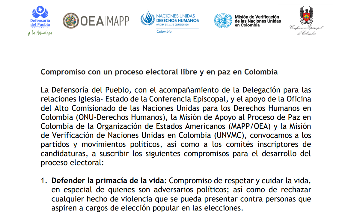 Compromiso por las elecciones