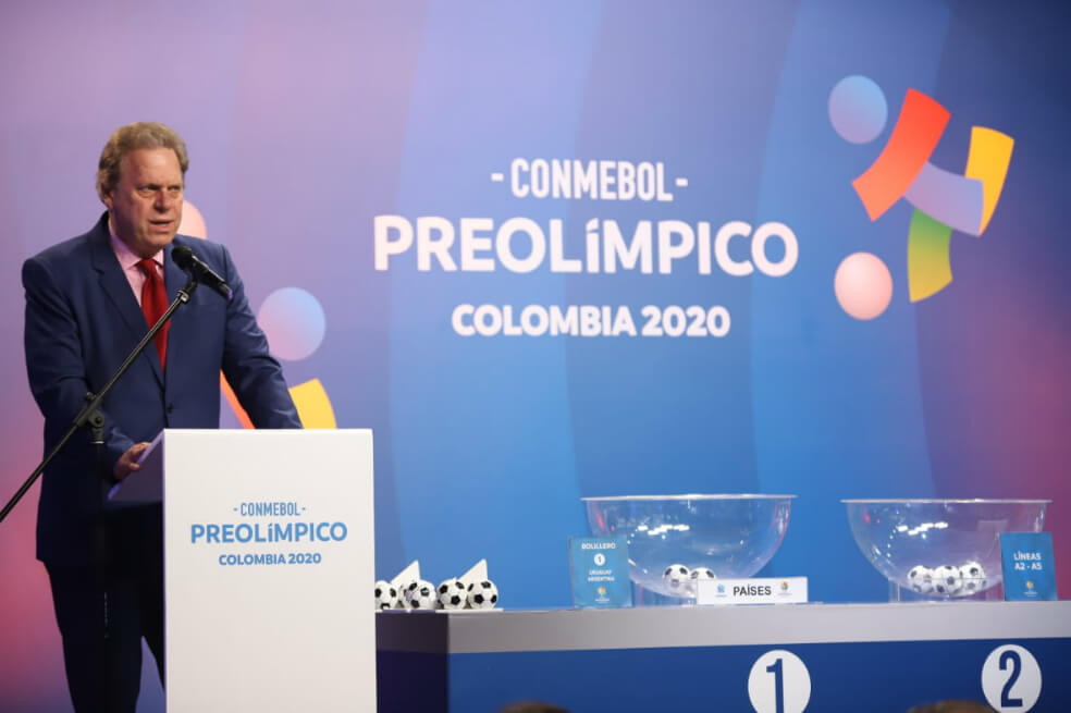Estos serán los rivales de Colombia para el Preolímpico 2020