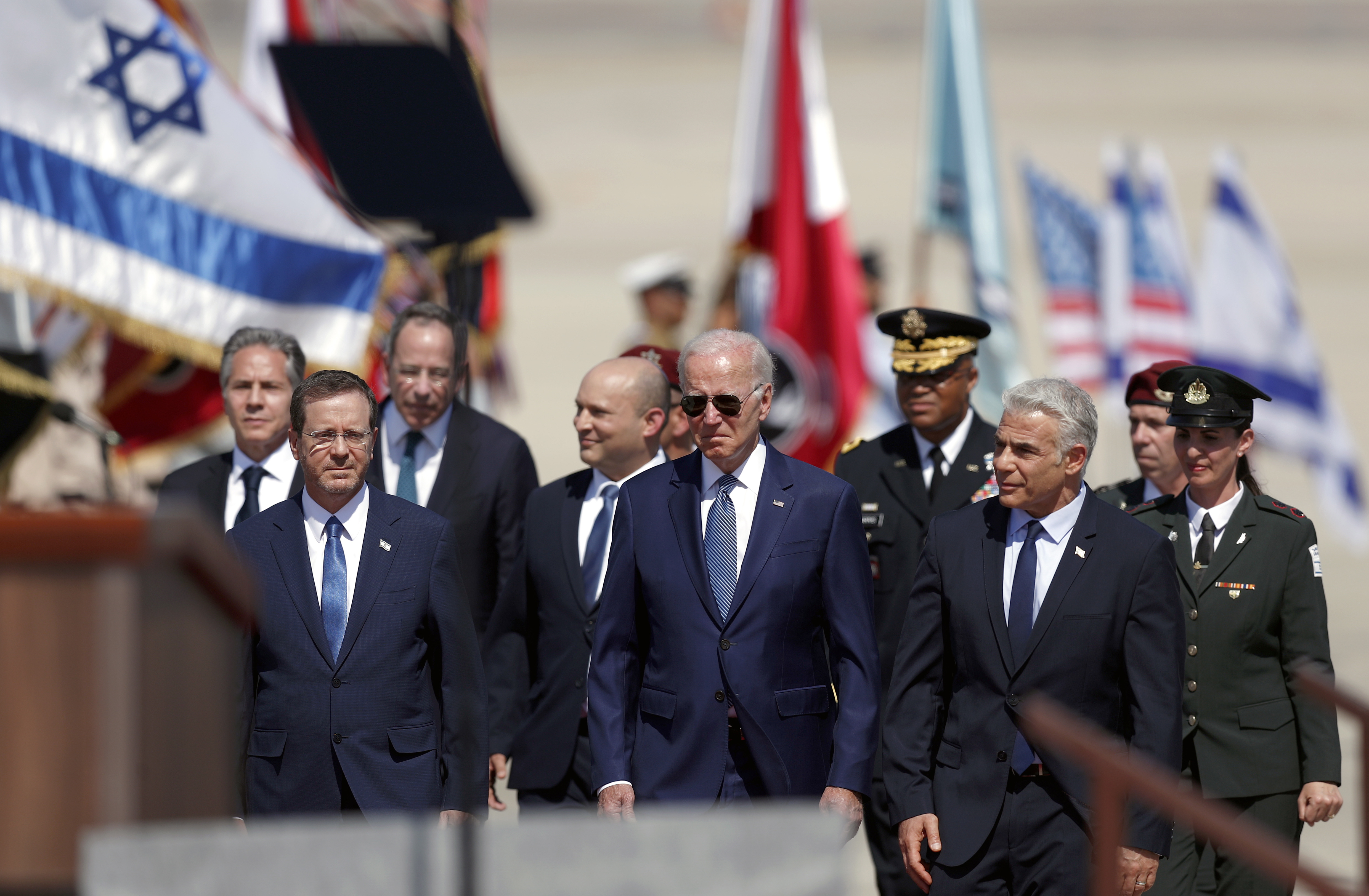 En visita oficial, Joe Biden manifiesta apoyo “inquebrantable” de EE. UU. a Israel