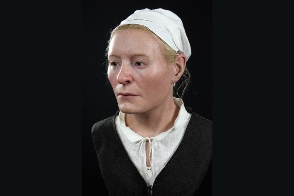 Reconstruyen el rostro de una mujer que murió en un naufragio hace 400 años