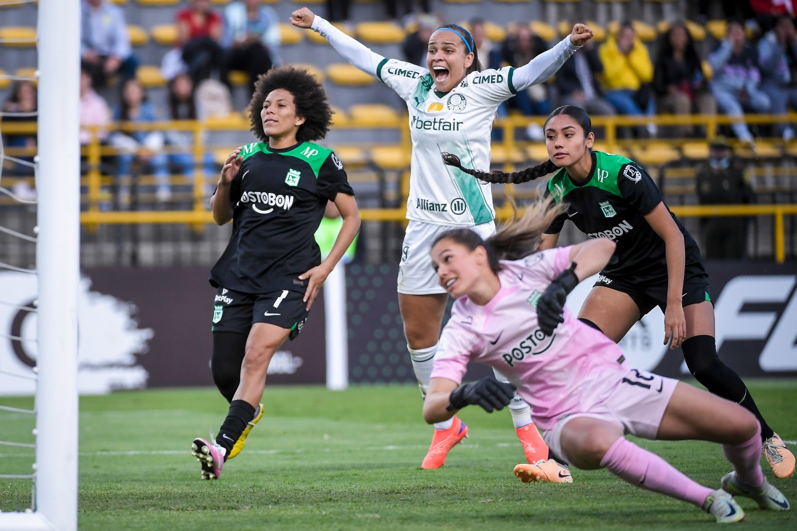 Libertadores Femenina: Nacional cayó ante Palmeiras, pero avanzó a cuartos