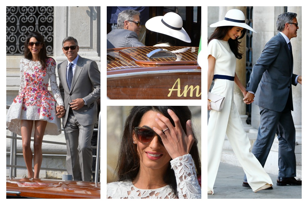 George Clooney y Amal Alamuddin: boda «perfecta» en Venecia