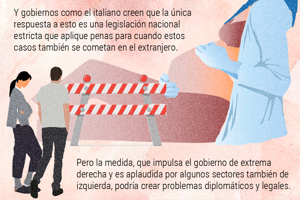 ¿Por qué Italia quiere que la maternidad subrogada sea un “delito universal”?