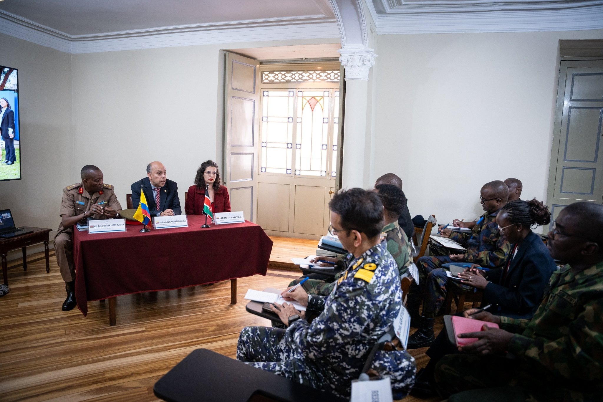 Cancillería recibió a delegación africana para intercambiar conocimientos en seguridad