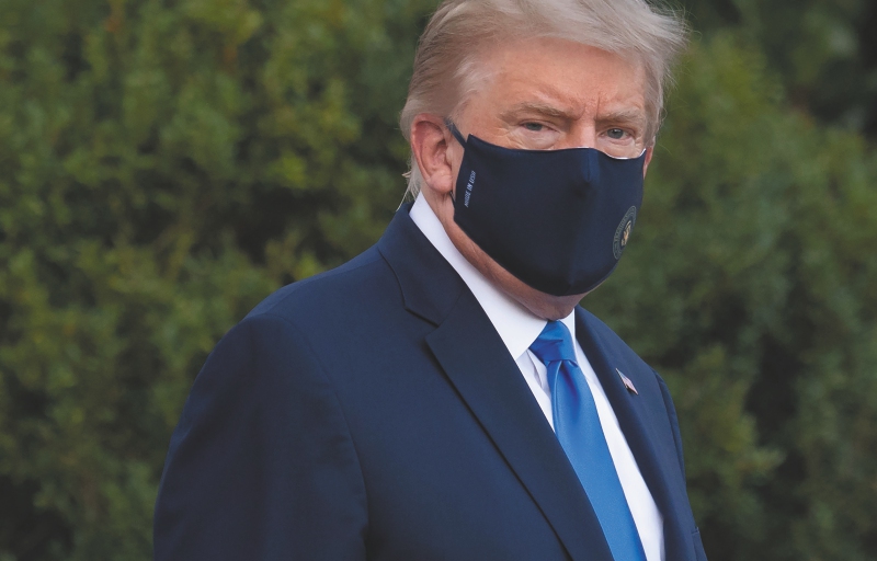 El confuso parte médico de Donald Trump
