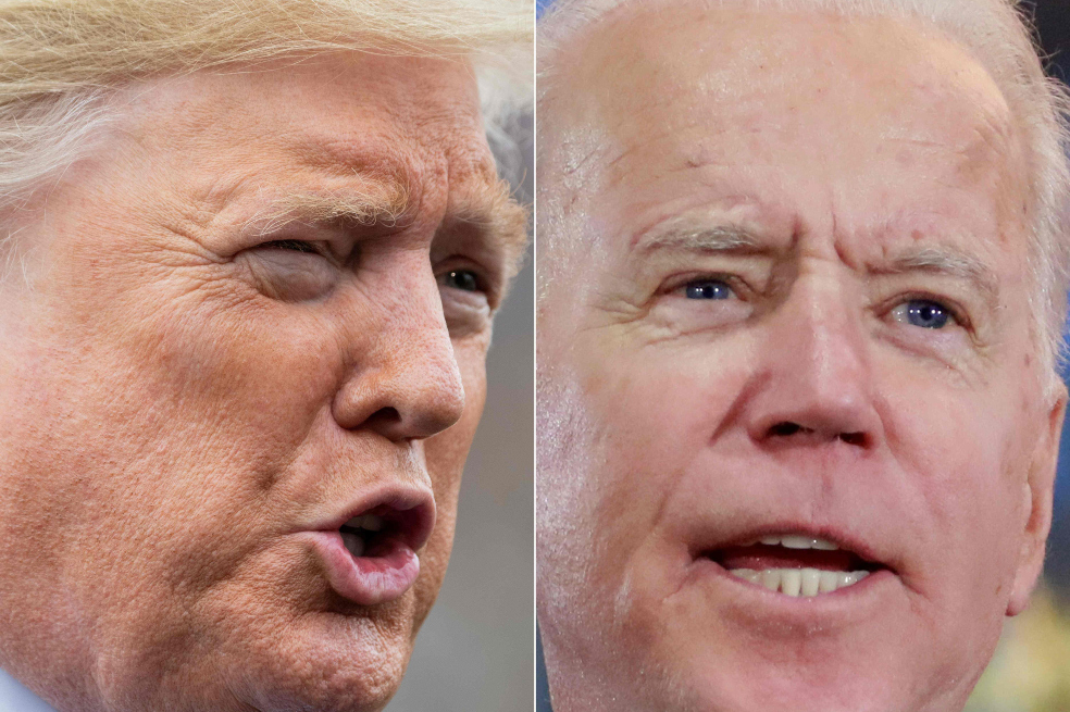 Trump, quien buscará su reelección para la Casa Blanca, aseguró que si Biden es elegido el 3 de noviembre iba a "destruir este país".