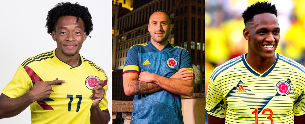 Las familias de Ospina, Cuadrado, Mina y los jugadores de la Selección Colombia