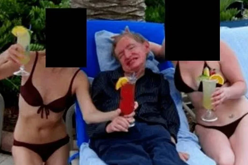 Stephen Hawking vuelve a aparecer en los archivos de Epstein: revelan foto junto a mujeres