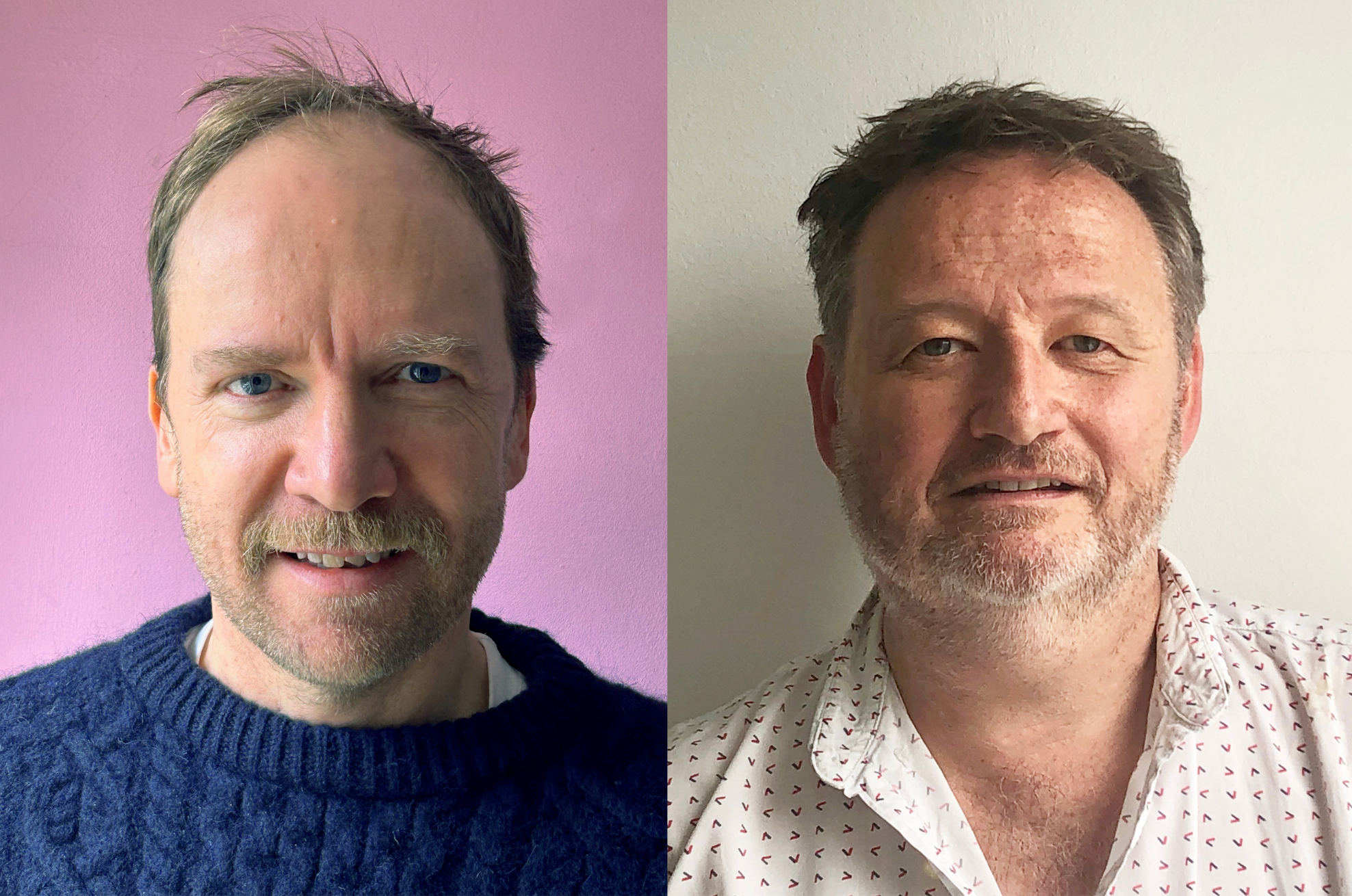Kirk Hendry (izq.) y Neil Boyle (der.) dirigen “El reino de Kensuke”.