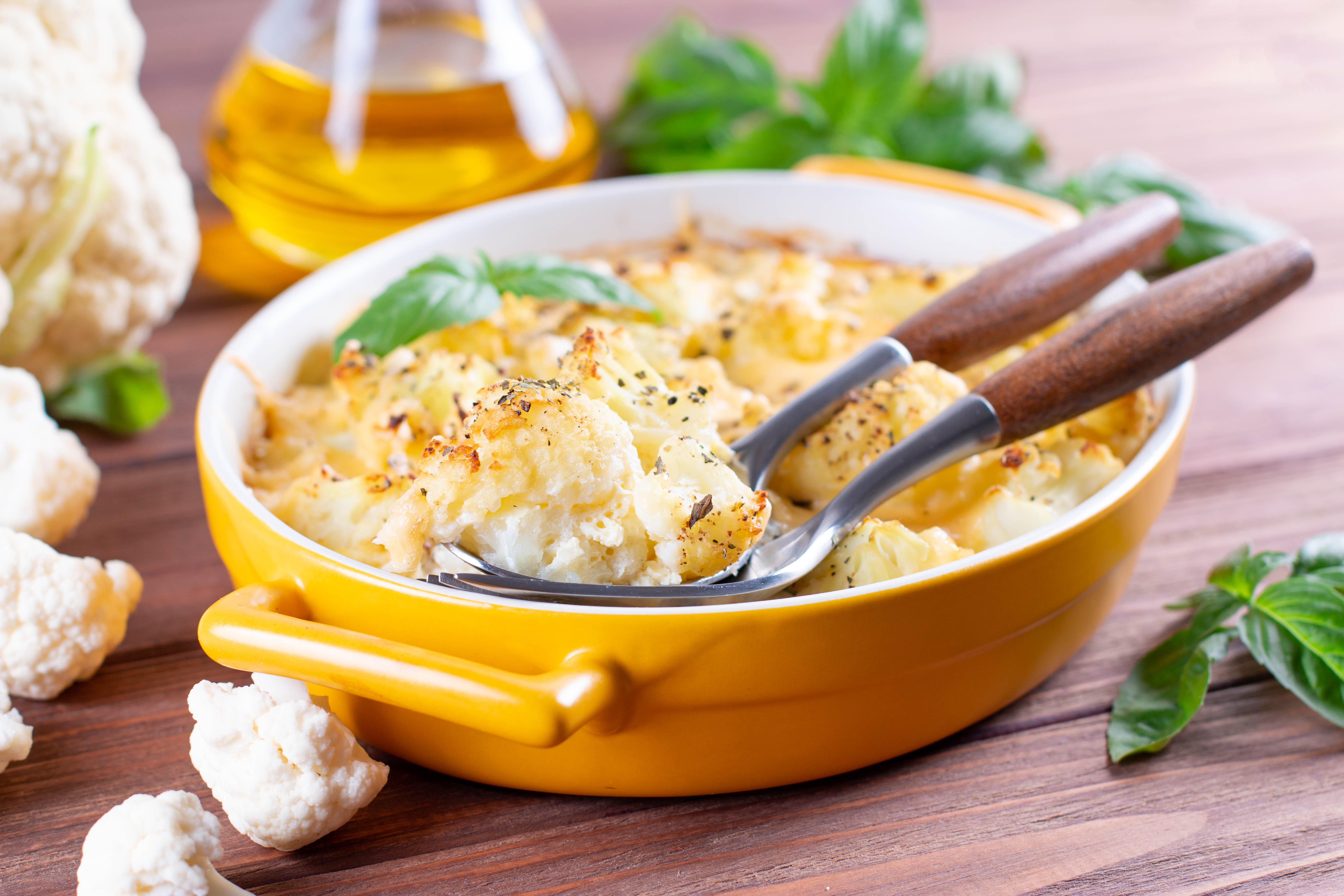 Prepara coliflor gratinada con esta sencilla receta